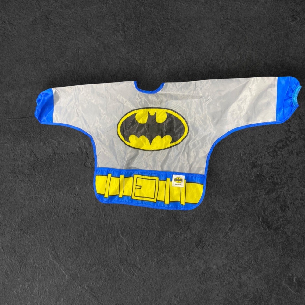 Kids Batman sleeved bib ! Like new